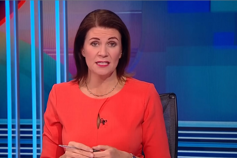 TV presenter's on-air outburst during breaking news announcement sparks ...