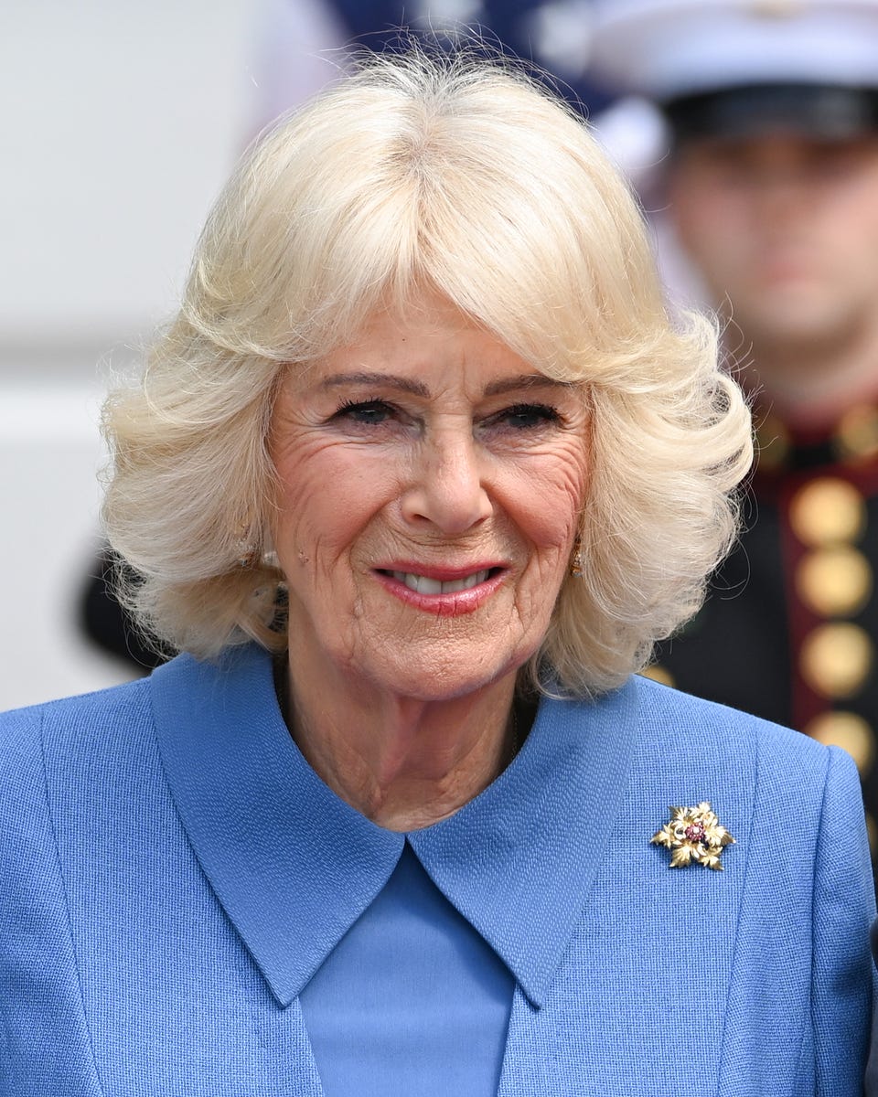 Queen Camilla wore a meaningful Tiffany & Co. brooch to the White House