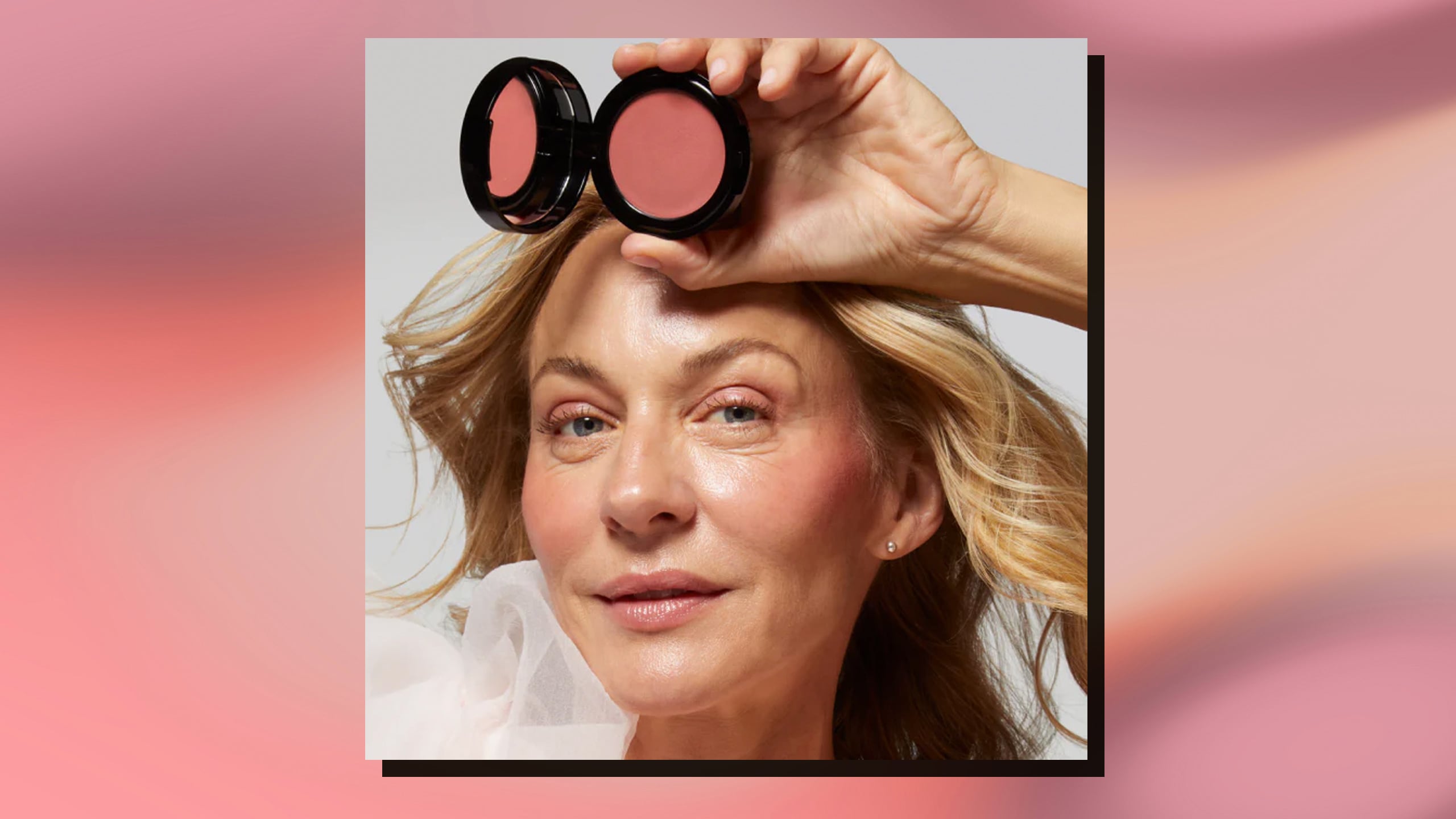 Laura Geller’s blurring wonder balm is a no-fuss blush for 40+ skin