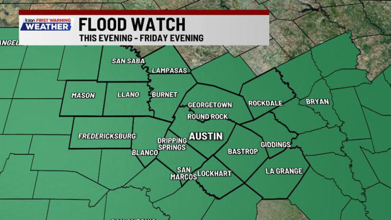 Live updates: Severe storm, flood threat in Central Texas