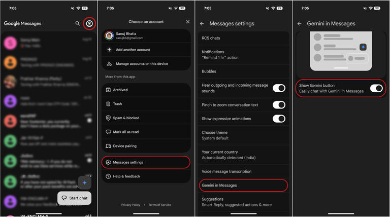 Google AI is creeping into every app on your phone. Here is how to ...