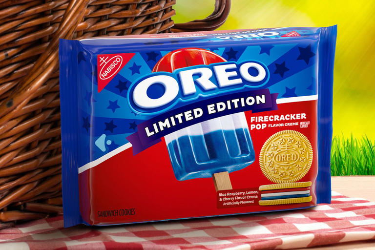 Oreo debuts limited-edition cookie inspired by nostalgic ice pop flavor
