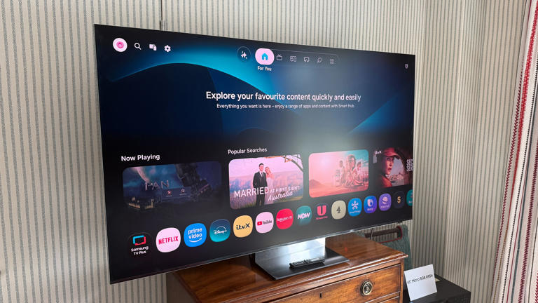 Hands-on with Samsung’s R95H RGB micro LED television