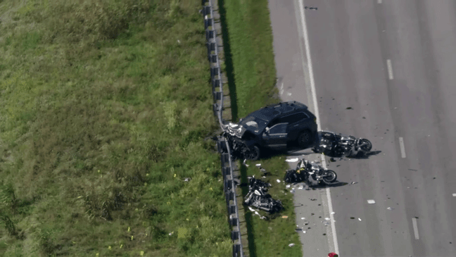 Driver charged with 3 vehicular homicide counts in crash killing 3 PBSO ...