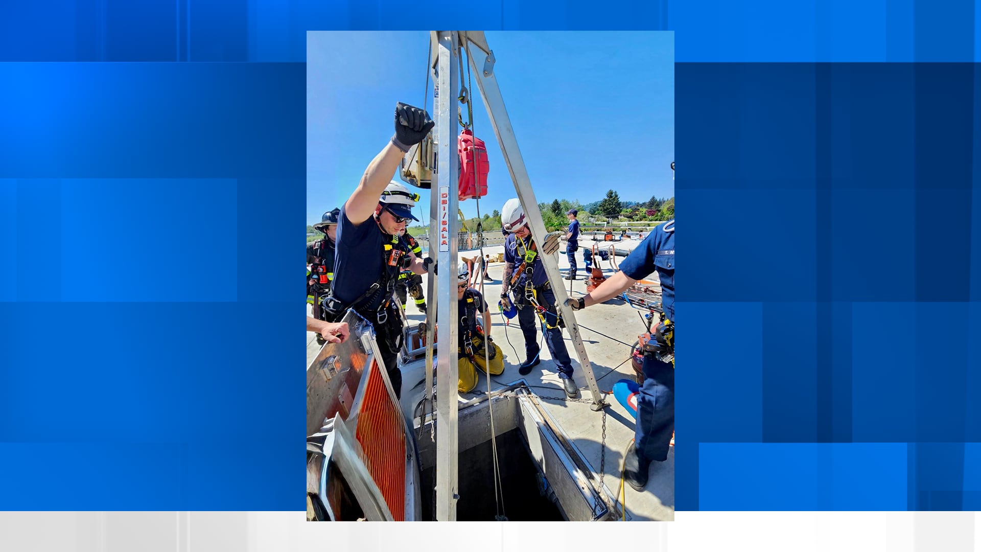 Worker rescued after 20-foot fall at Washougal Wastewater Treatment ...