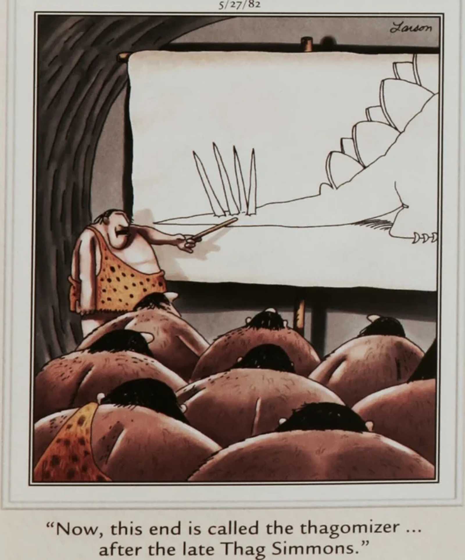 10 The Far Side Cavemen Thagomizer