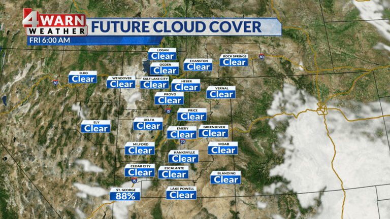 Isolated mountain showers Thursday afternoon, then warmer & drier ...