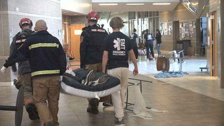 Mass casualty simulation training for SF students & first responders
