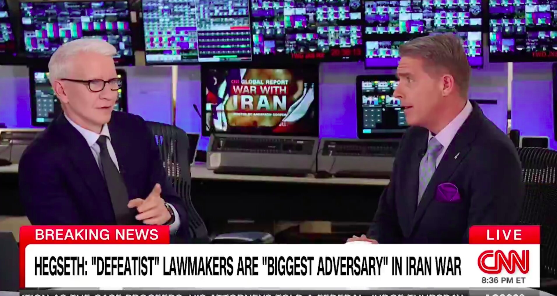 ‘Is that really his job?’ Anderson Cooper clashes with Scott Jennings ...