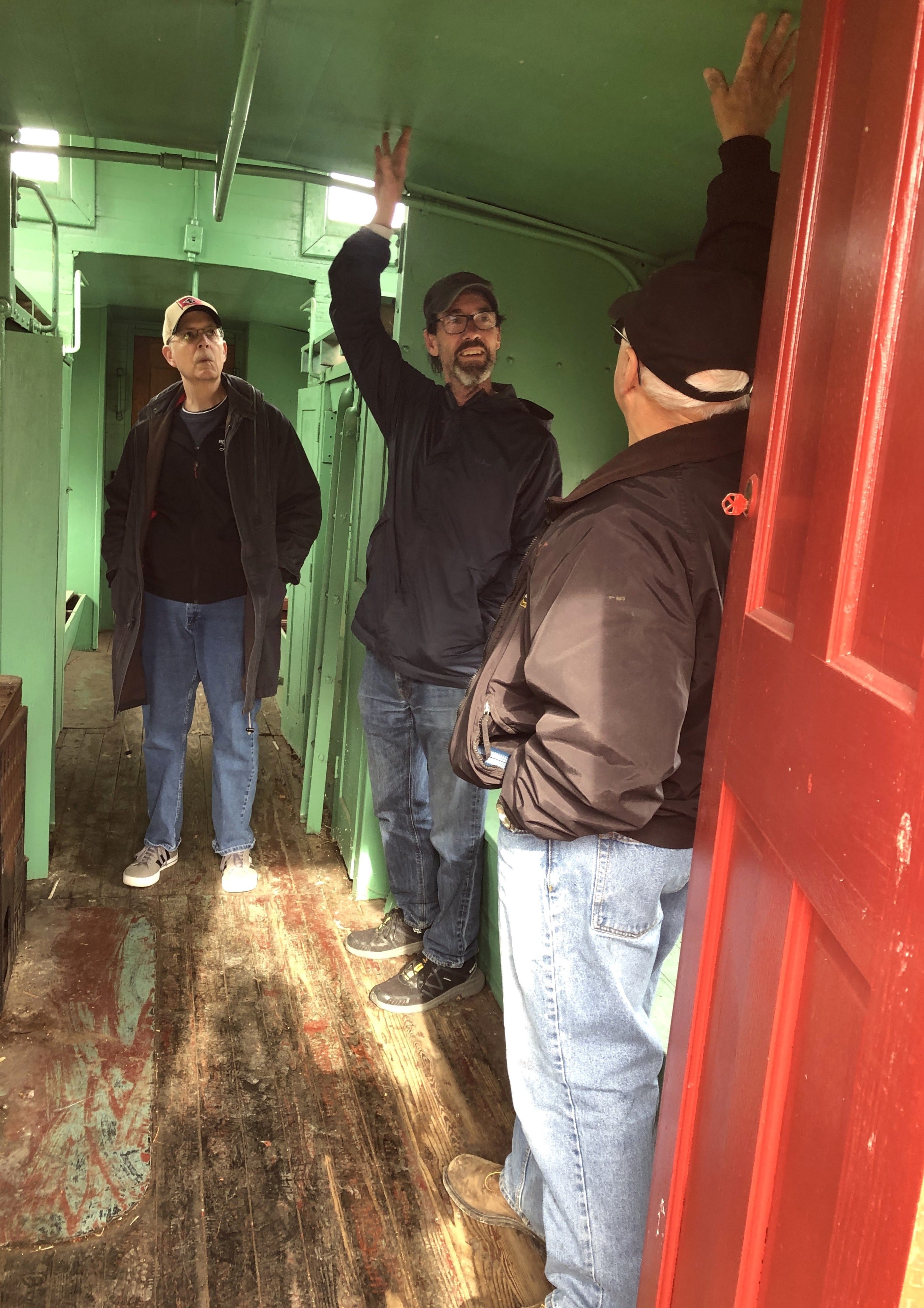 Historic 1942 caboose returns to Manchester. See photos