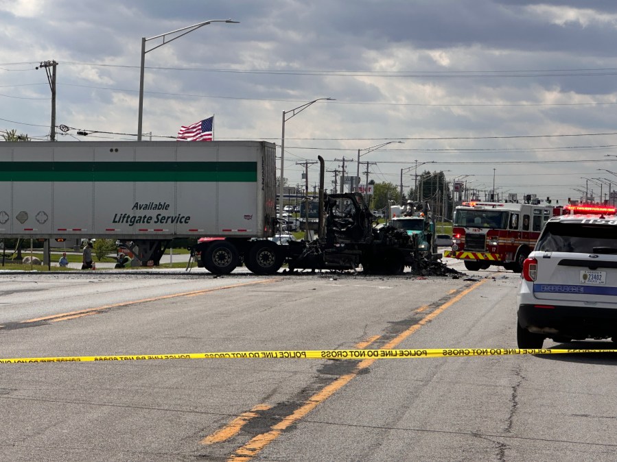 Coroner names motorcyclist killed in fiery crash with semi on Illinois road