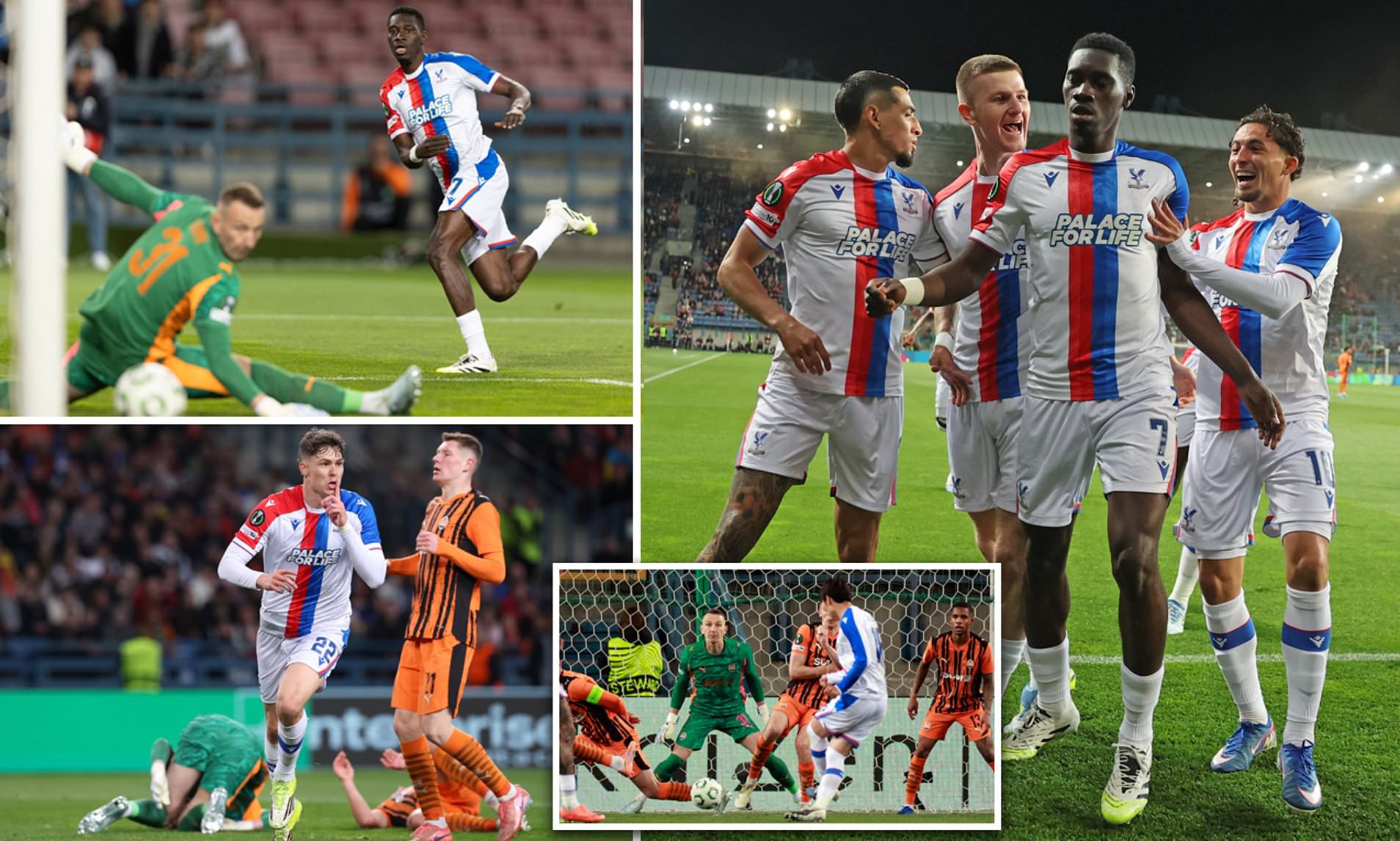 Crystal Palace Move Closer to Conference League Final After 3-1 Win Over Shakhtar Donetsk