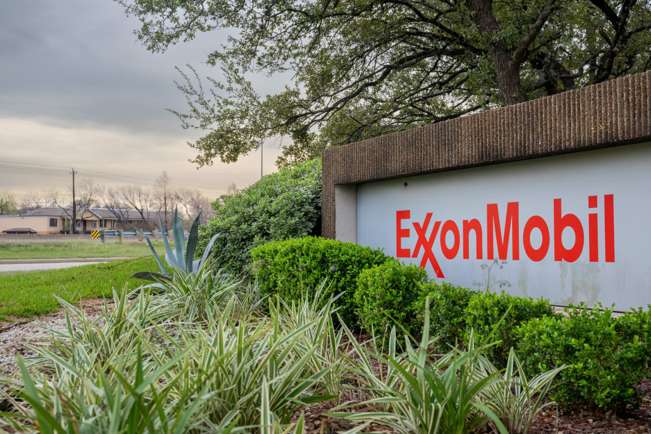 Exxon stock slips. CEO warns 'full impact' of war is coming.
