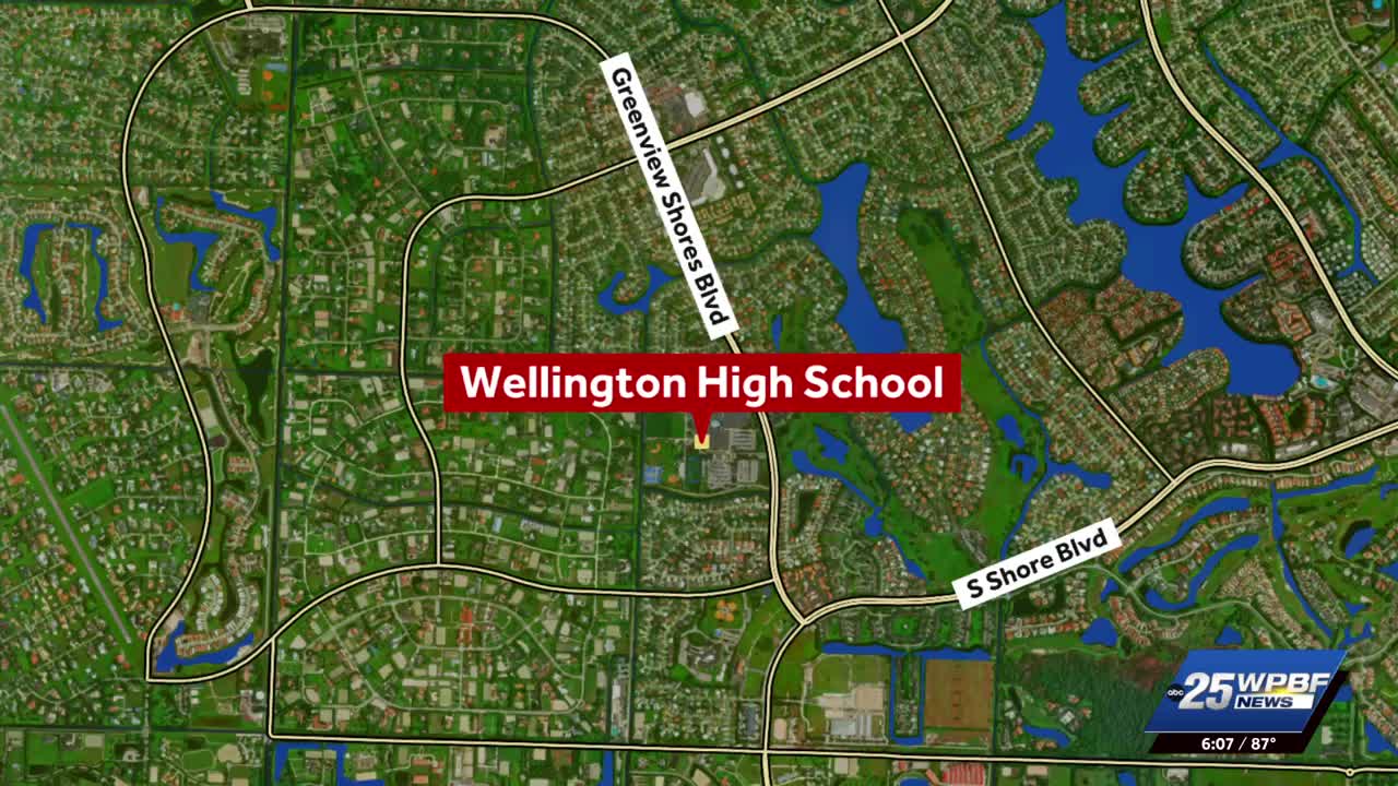 Wellington high school student charged after gun found on campus