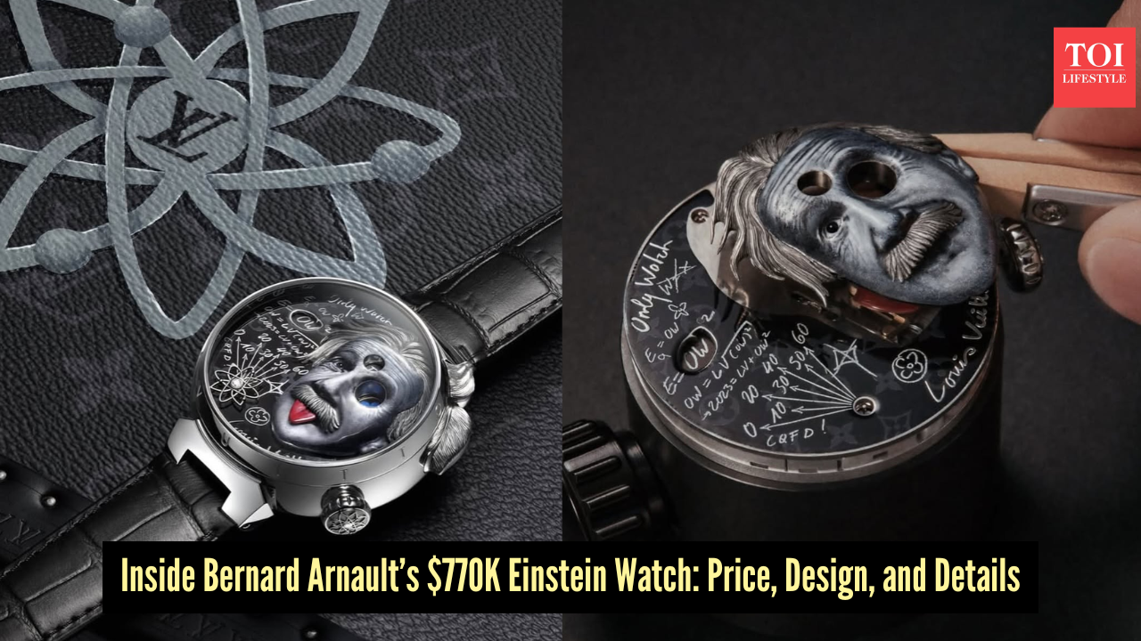 Everything to know about the Rs 7 crore Einstein watch worn by LV boss ...