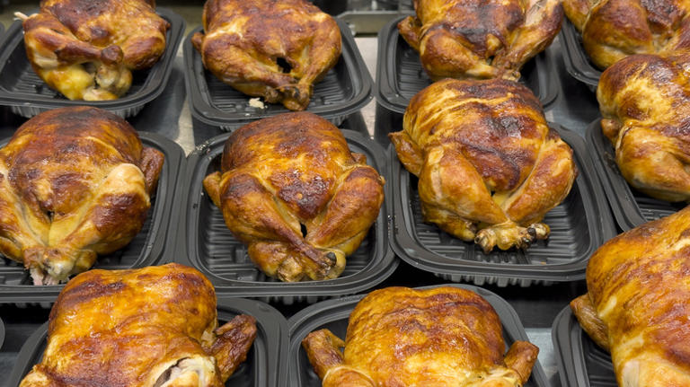 Use your leftover store-bought rotisserie chicken for an easy broth