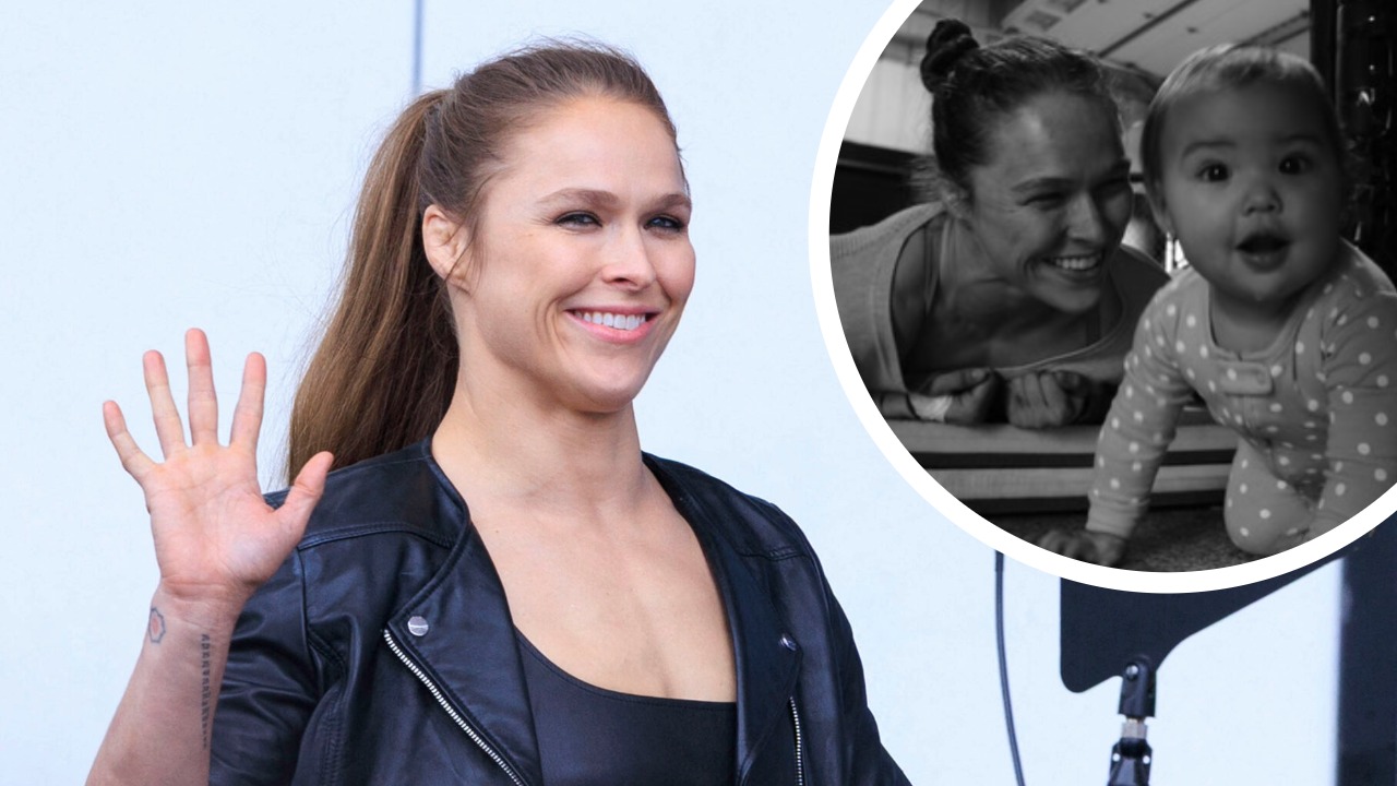 Ronda Rousey reveals how her kids have helped her prepare for highly ...