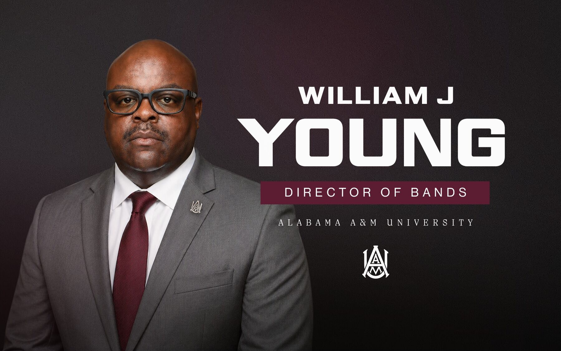 Alabama A&M names William J Young as new director of bands