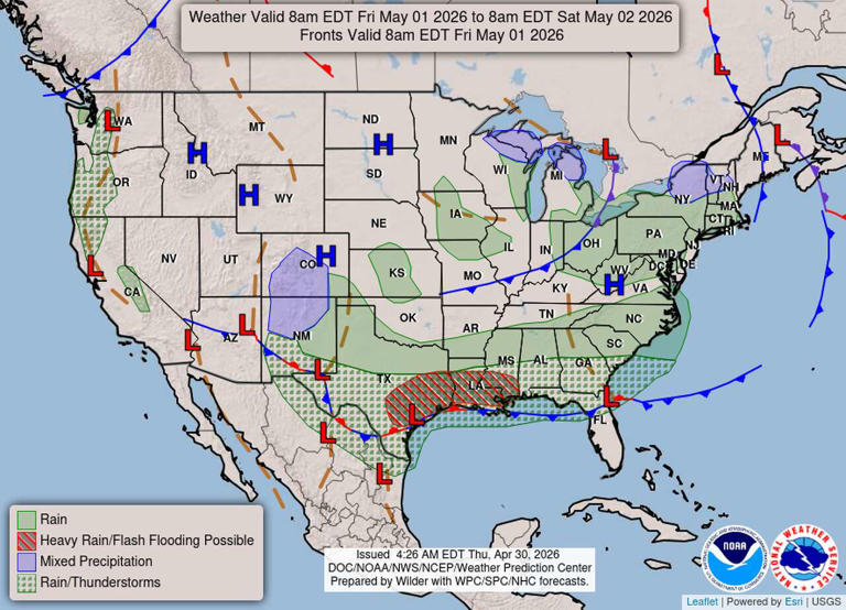 Texas braces for near-freezing temperatures as second cold front arrives