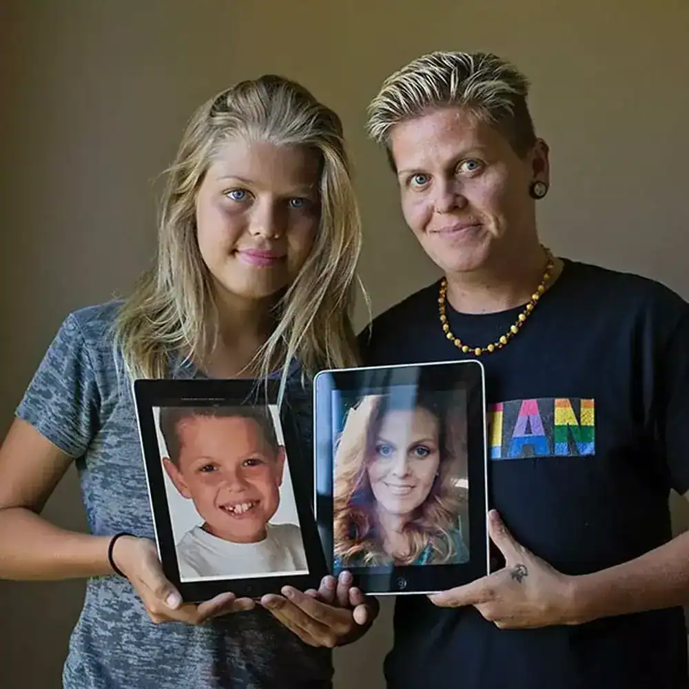 Ellos ya fueron madre e hijo, y ahora son padre e hija tras la ...