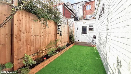 Estate agents are urging any potential buyers to secure an 'early viewing' before the narrow home is taken off the market