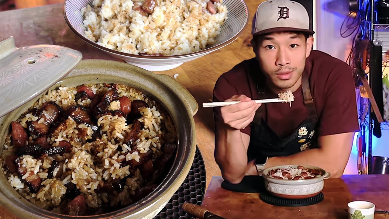 I made clay pot rice and it’s worth the wait!🍚