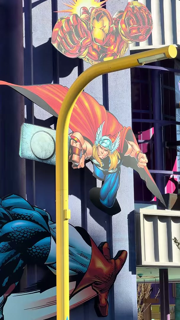 Marvel Super Hero Island at Universal Orlando is full of Easter eggs! #thor