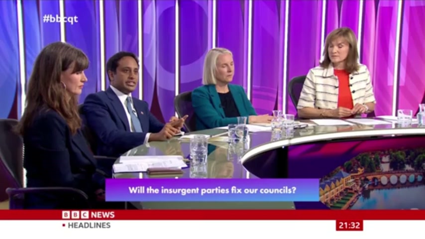 Question Time erupts as Reform spokesperson claims pothole 'success'