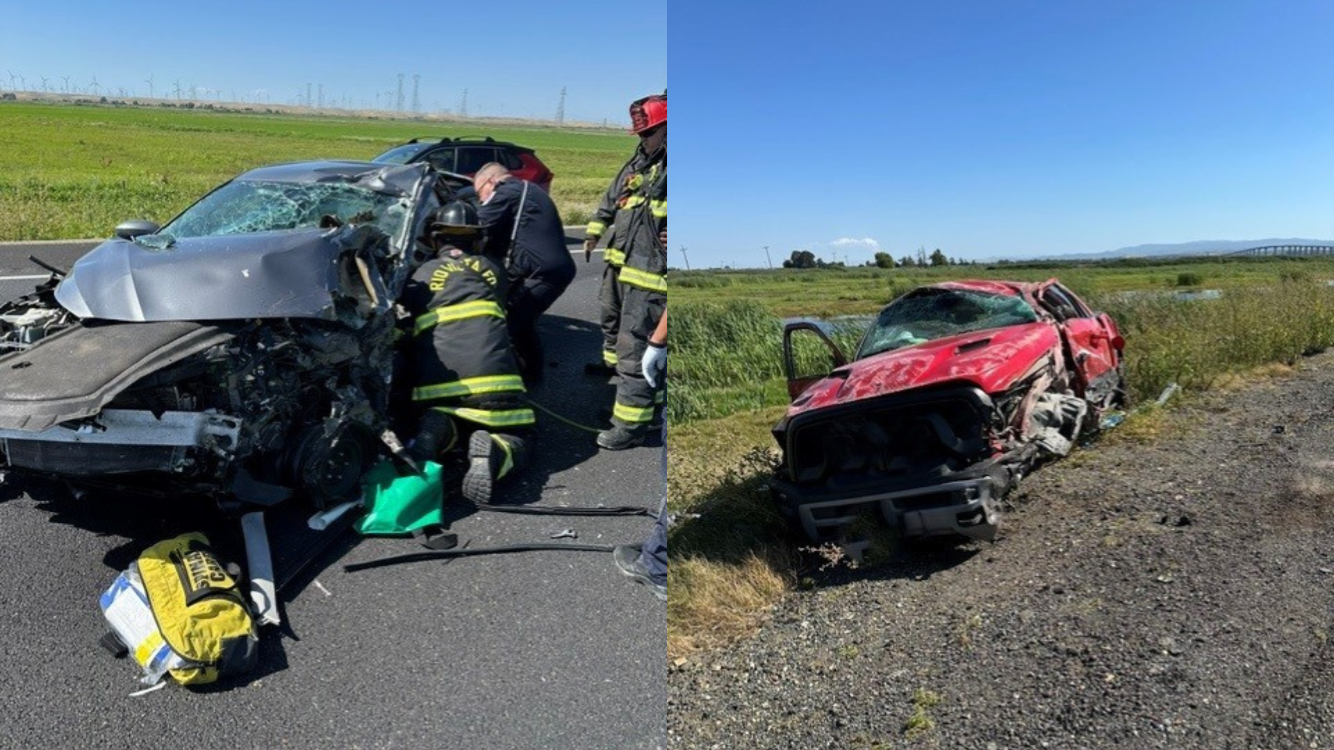 2 injured in head-on crash in Sacramento County, CHP says