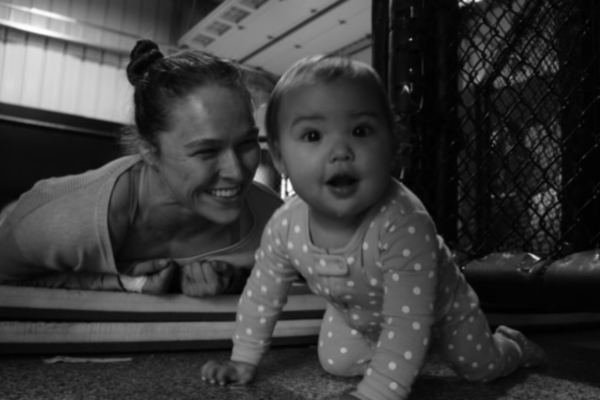 Ronda Rousey reveals how her kids have helped her prepare for highly ...