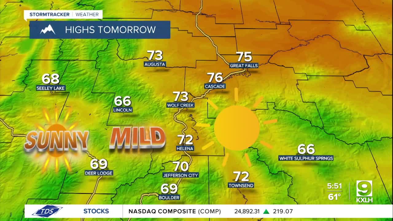 Picture perfect weather on Friday!
