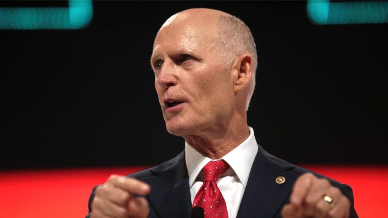 Rick Scott confronted with his own words on curious filibuster flip-flop