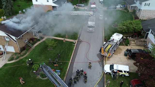 Residents and pets displaced | House fire in York Township causes ...