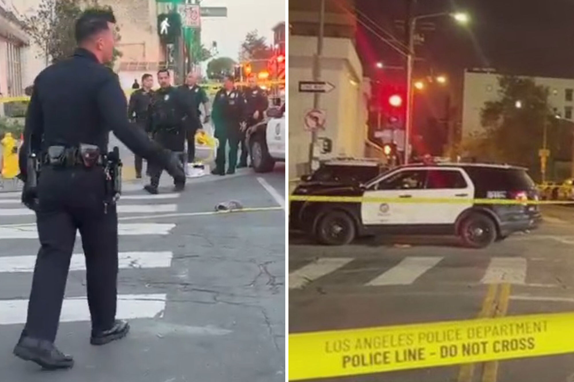 3 people shot on Skid Row as suspect delivers grim message to victims ...