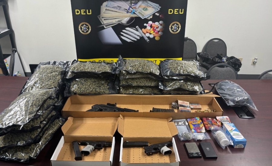 Guns and drugs seized in Natchitoches Parish traffic stop along I-49