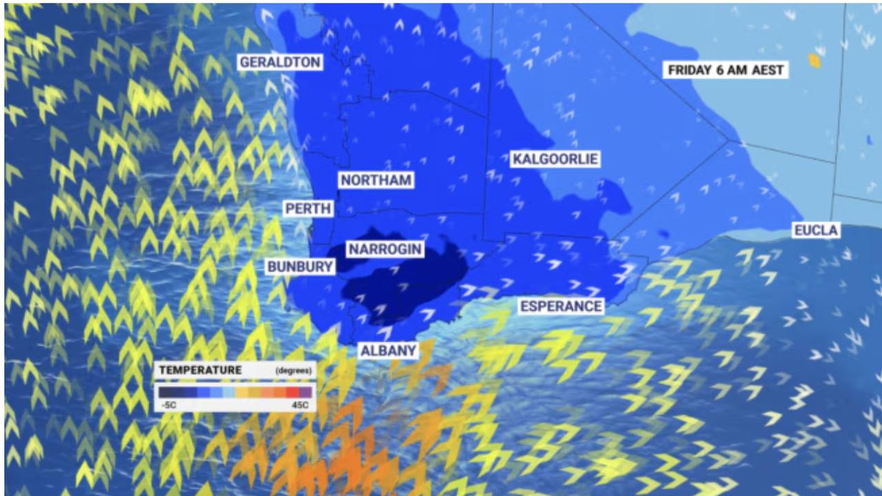 Millions of Aussies brace for cold front