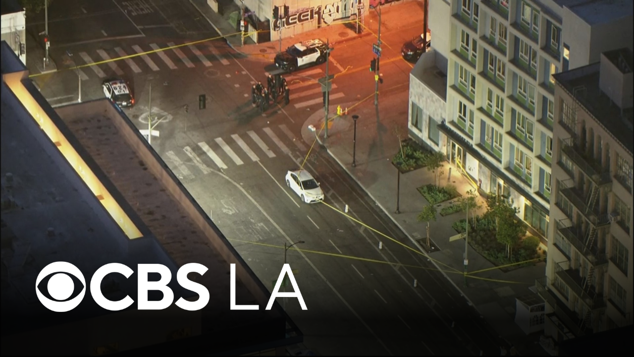 3 people hospitalized after shooting on downtown LA's Skid Row