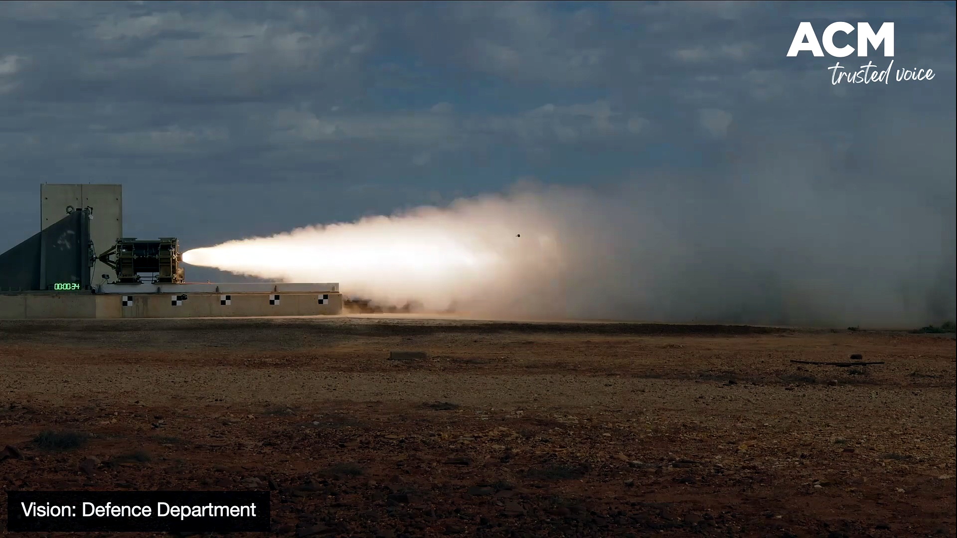 Rocket test