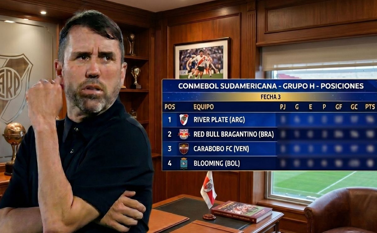 Cómo quedó River en la tabla de posiciones del Grupo H de la ...