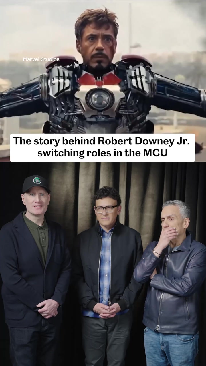 The story behind Robert Downey Jr. switching MCU roles