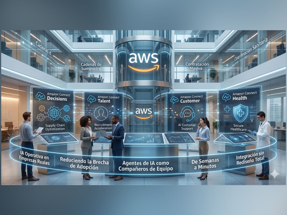 Amazon Connect evoluciona: AWS lanza soluciones de IA con agentes para ...