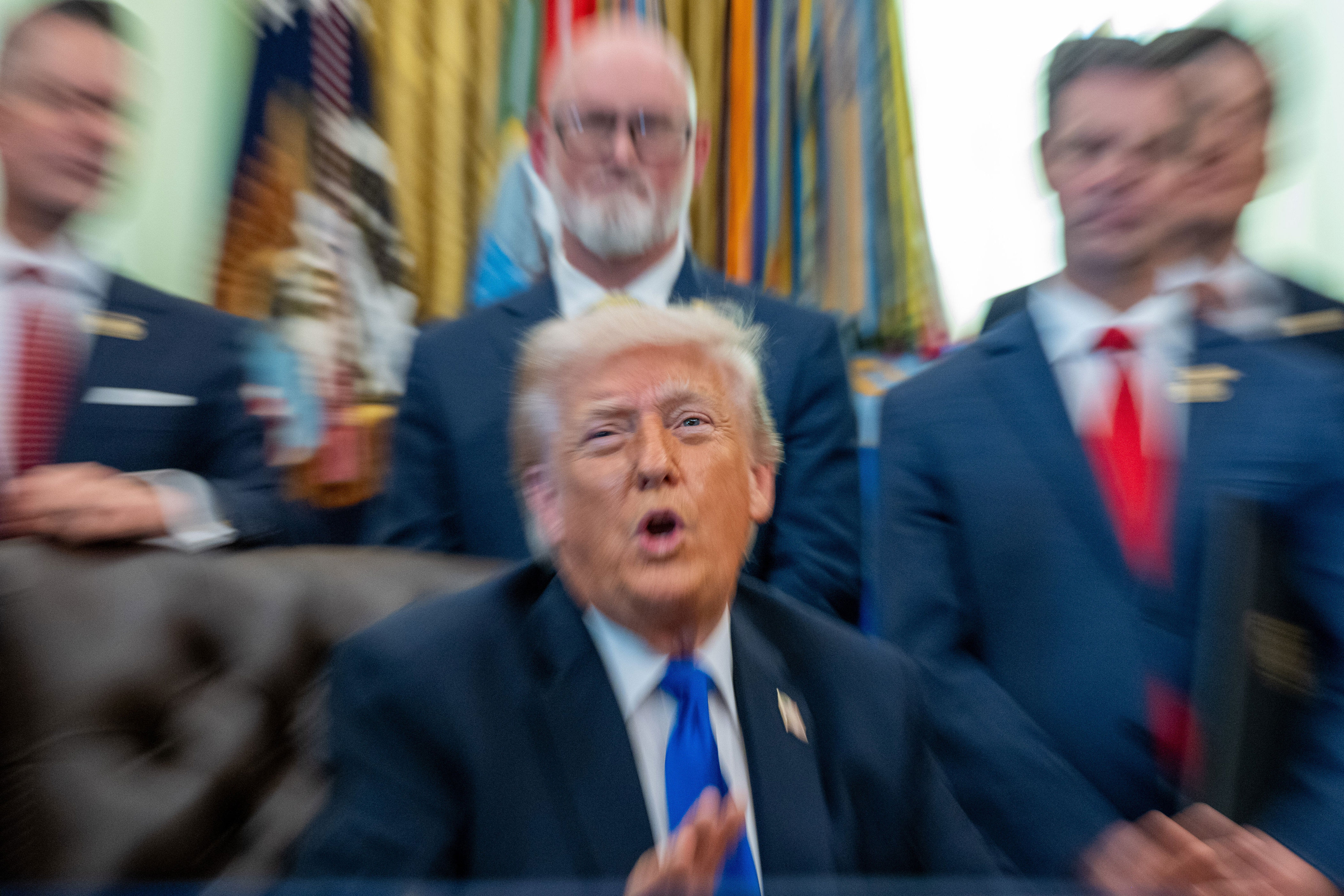 Trump rages at 'seditious' New York Times in unhinged Oval Office rant