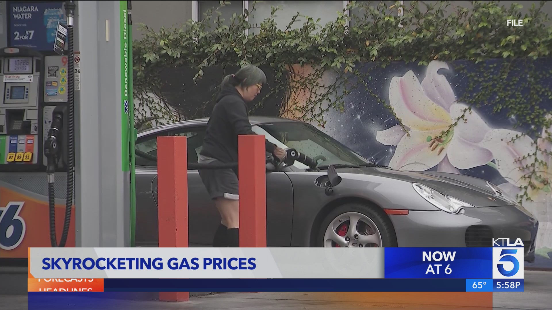 Gas prices in California skyrocket to highest levels in nearly four years
