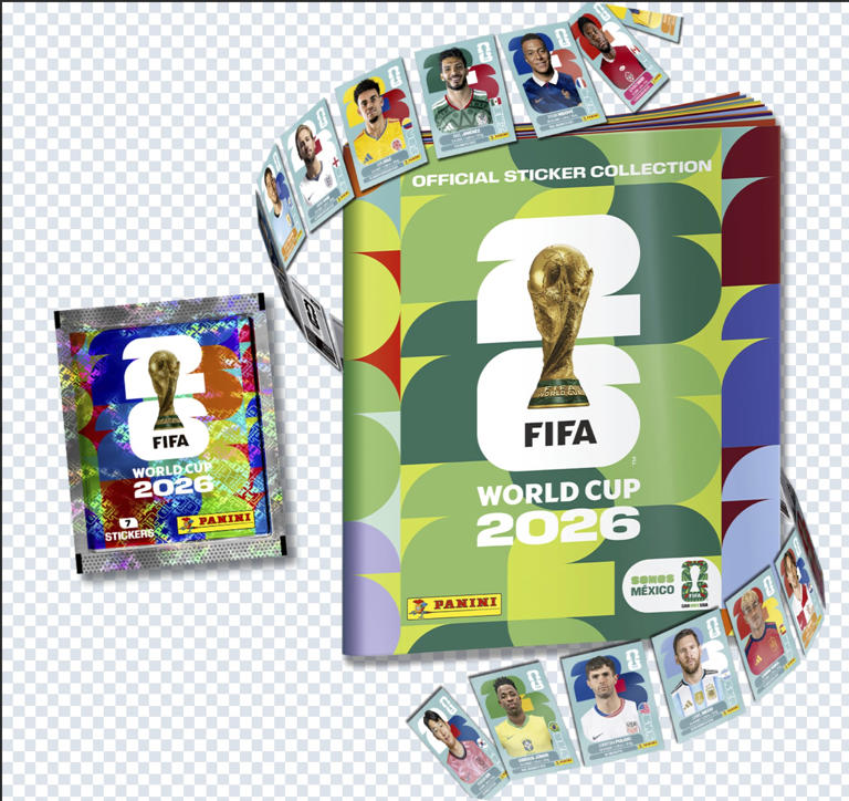 Mundial 2026: Panini lanza álbum de la Copa Mundial de la FIFA 2026