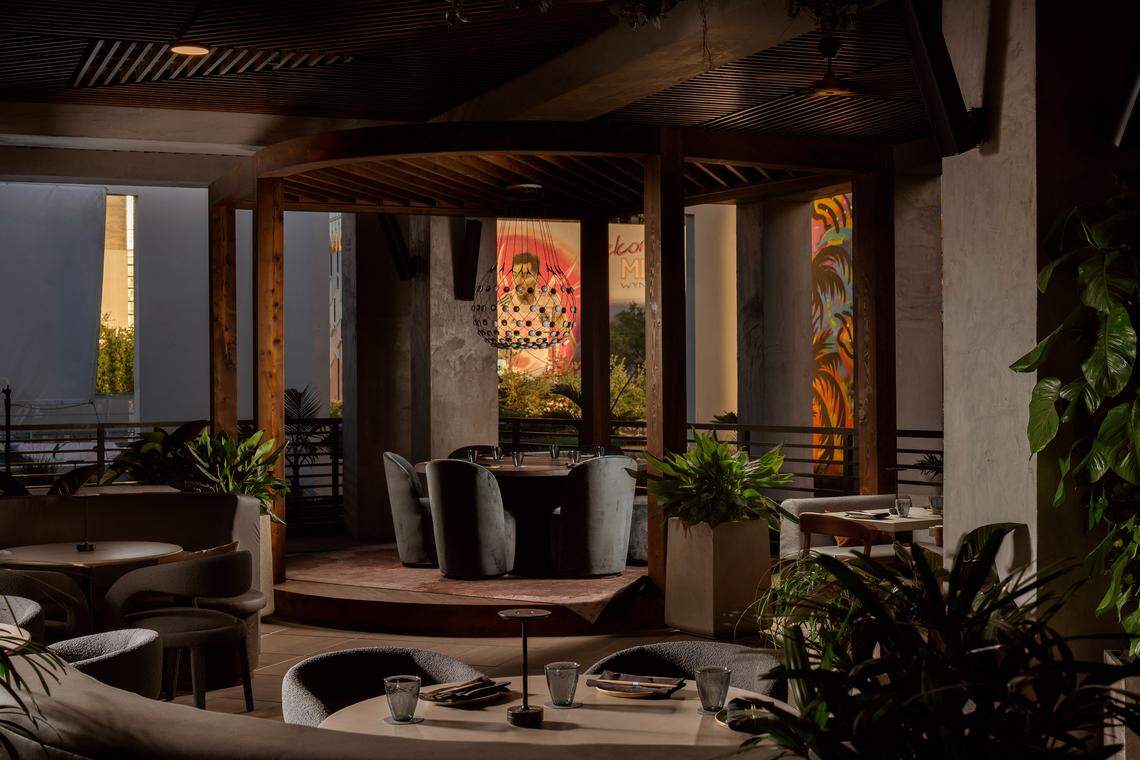 This striking rooftop bar above a popular Wynwood restaurant reimagines ...