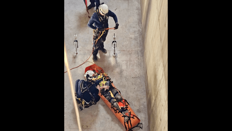 Contractor injured after 20-foot fall into wastewater tank
