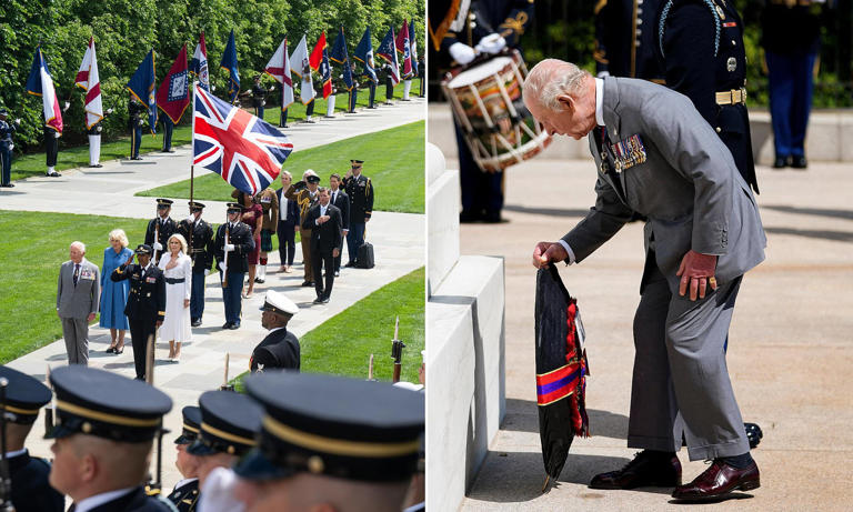Can you spot the diplomatic gaffe that threatened red (white and blue ...