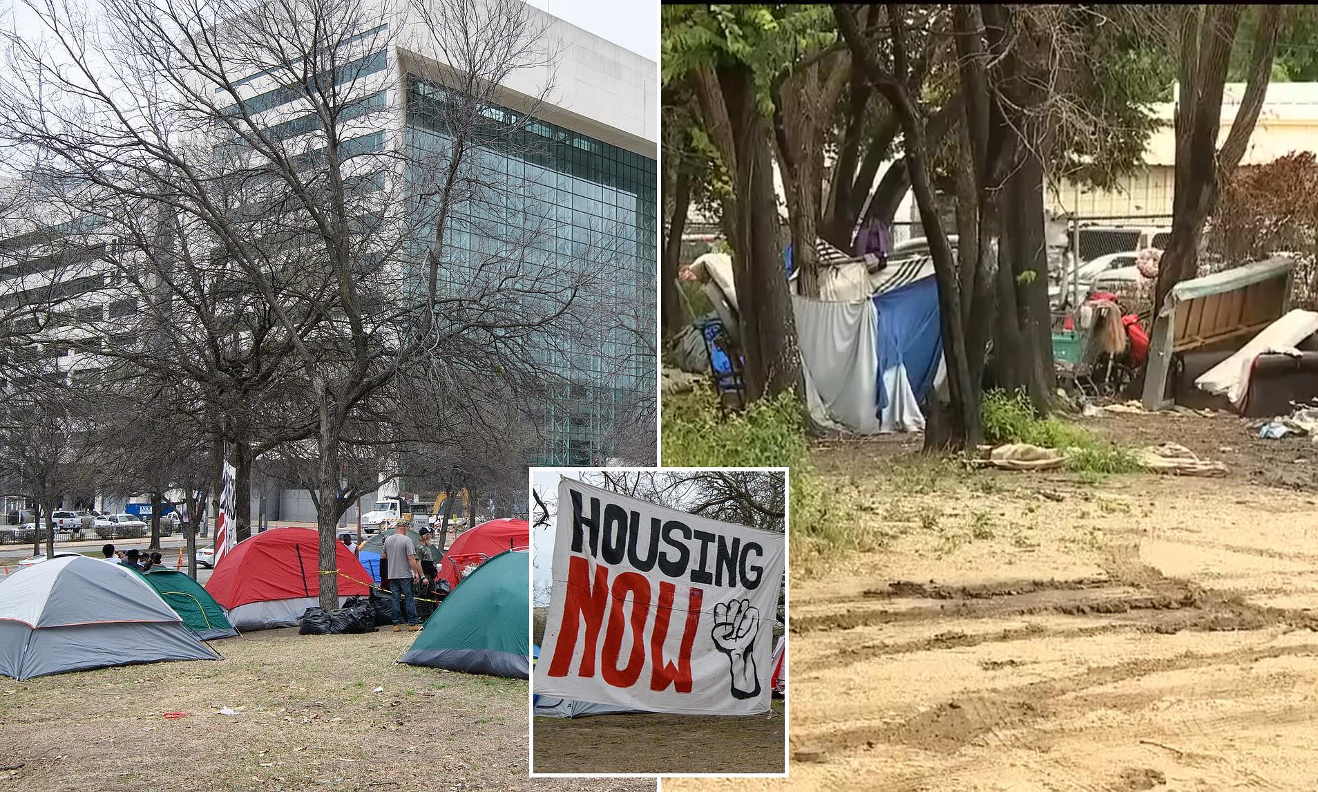 Dallas bought a plot of land for $1.8million only for the homeless to ...