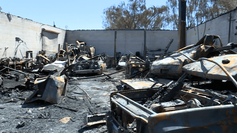 North Las Vegas mechanic asks for help after fire burns down lowrider ...