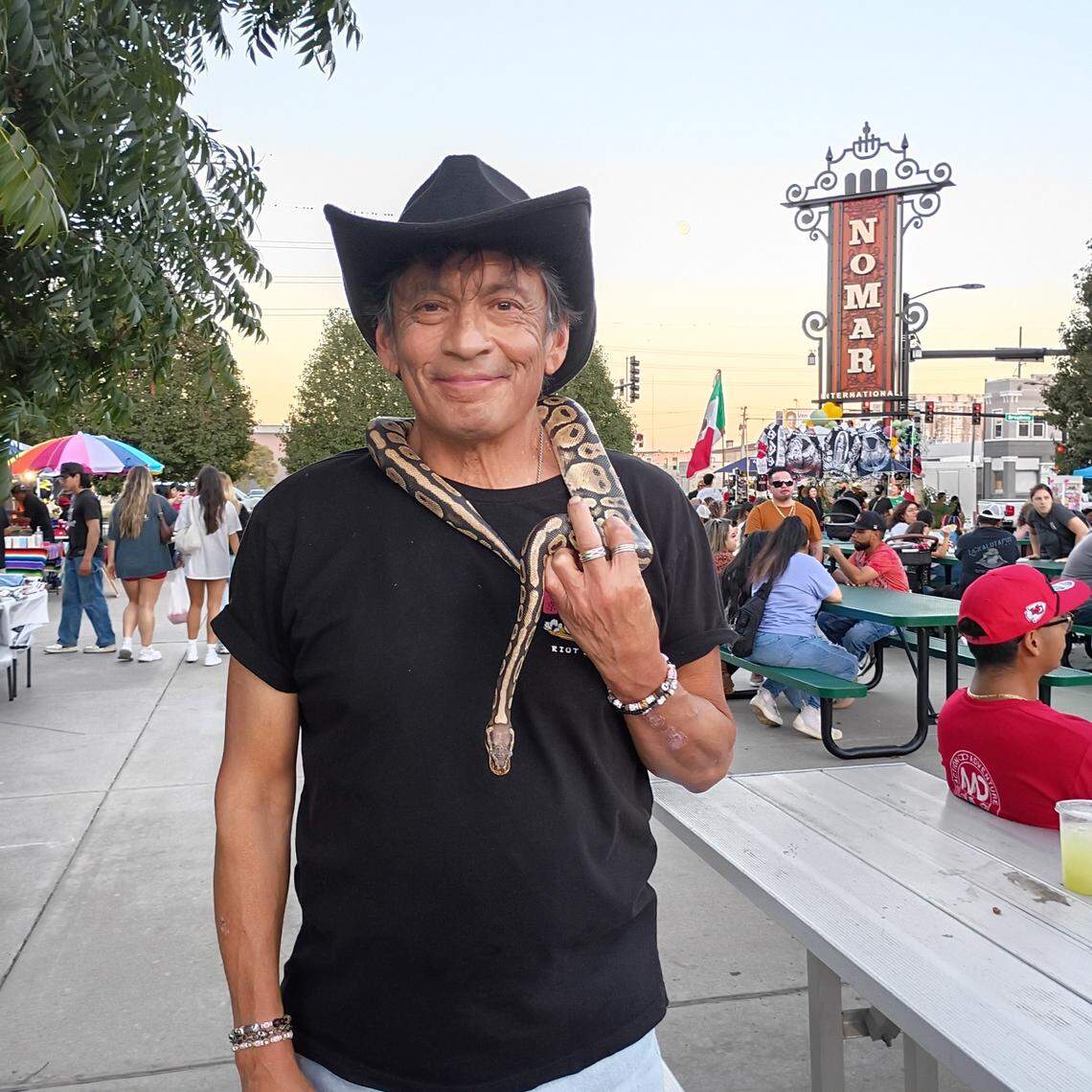 Man and his pet snake remembered for entertaining countless people ...
